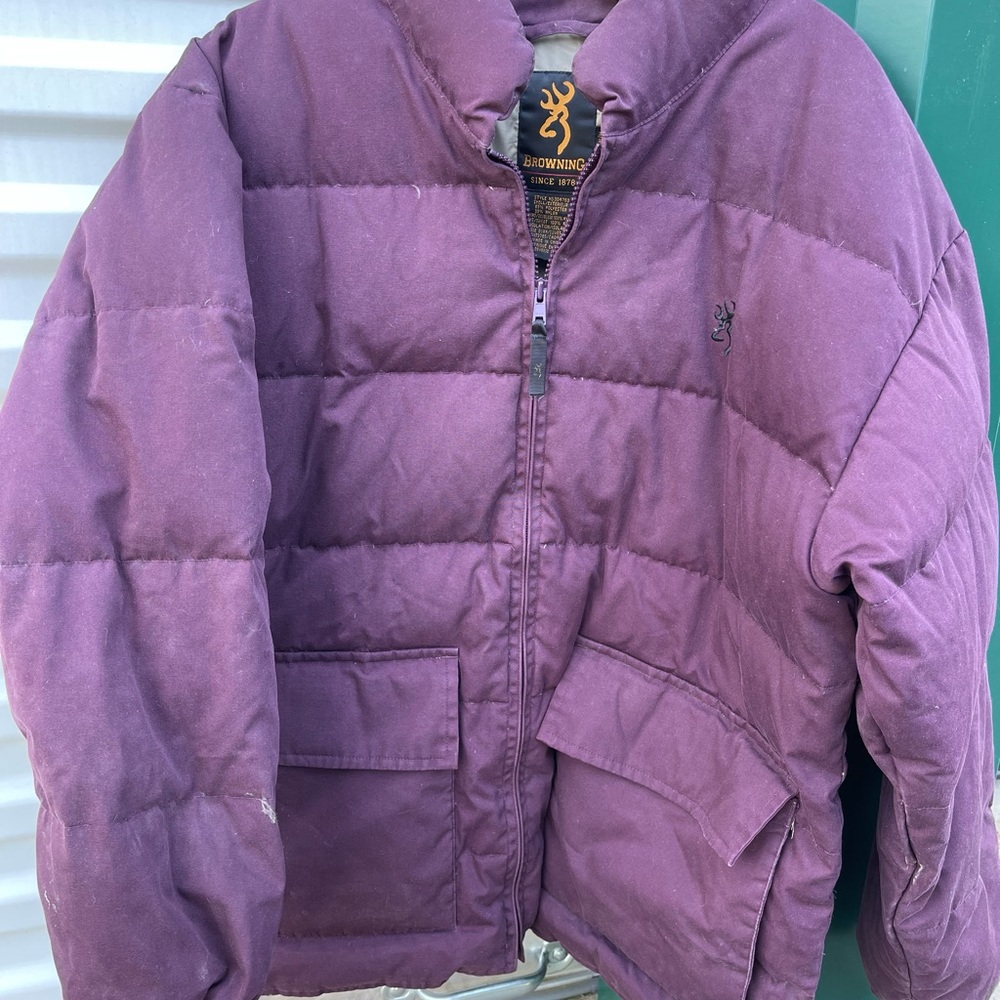 BROWNING WOMENS PUFF DOWN JACKET- MEDIUM